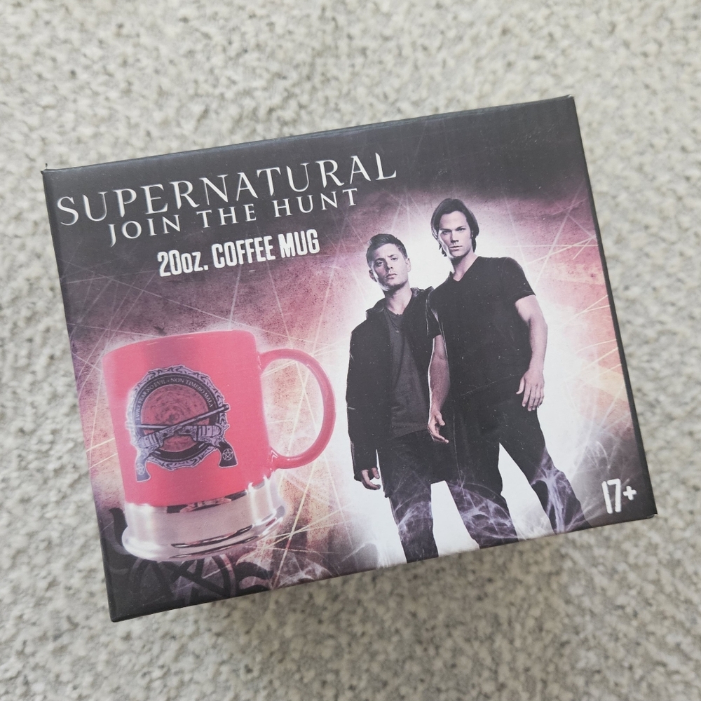 Supernatural Join The Hunt 20oz Coffee Mug NEW IN BOX